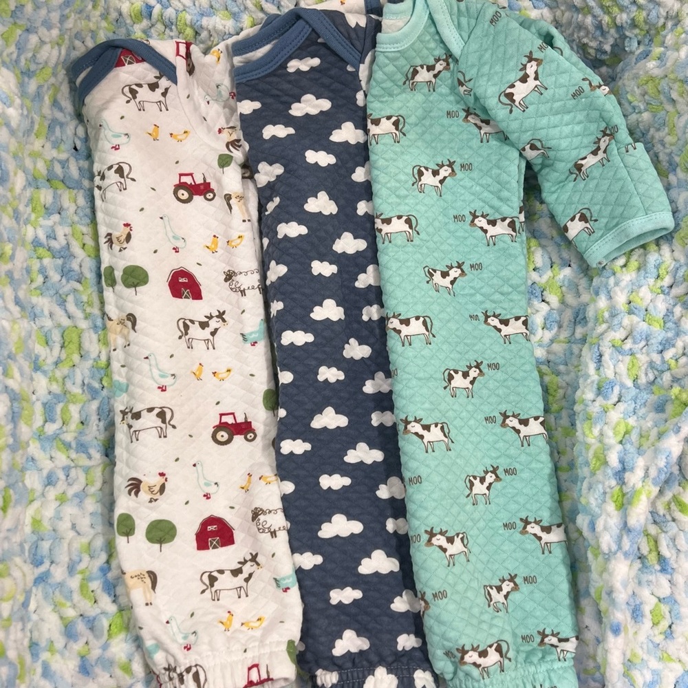 Hudson Baby Quilted Gown